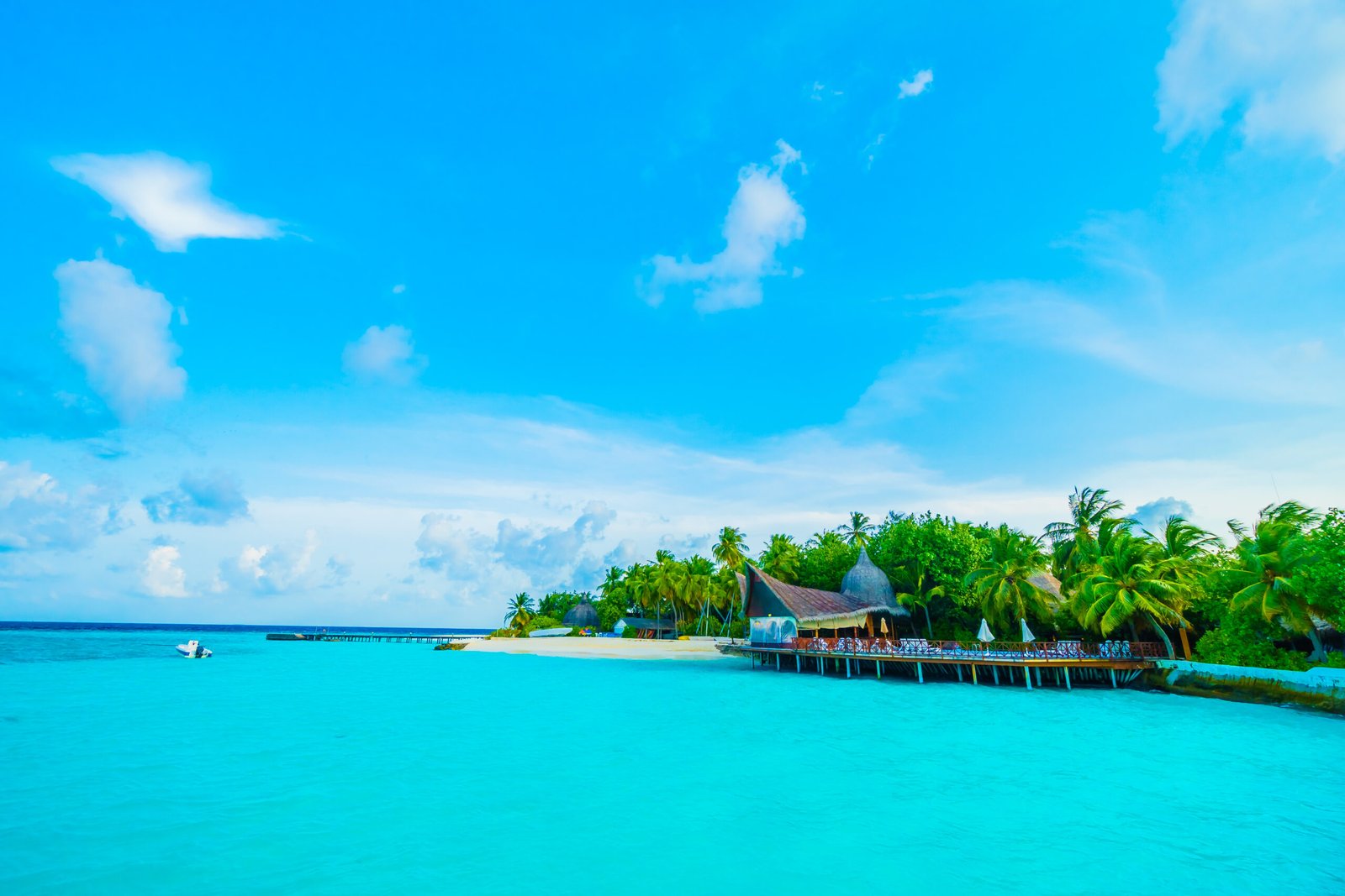 Resort Exotic Island Blue Sea Scaled