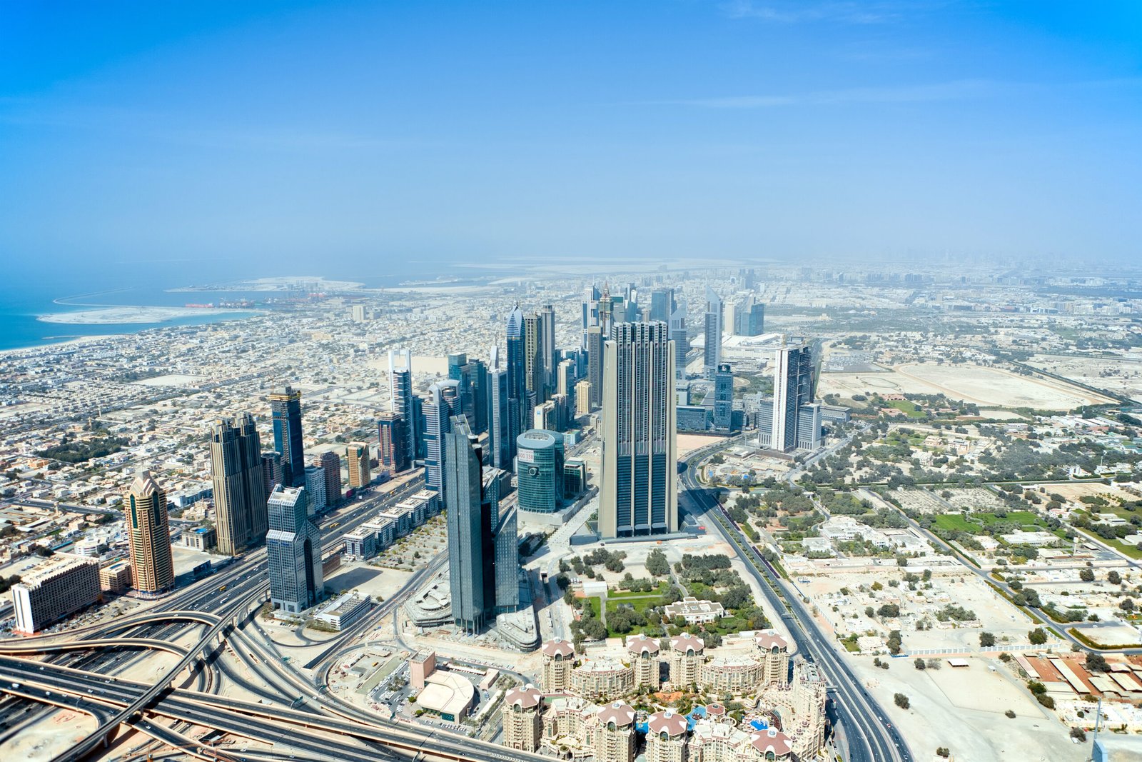 Top View Dubai Scaled